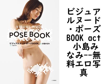 ビジュアルヌード・ポーズBOOK act 小島みなみ【無料エロ写真集】