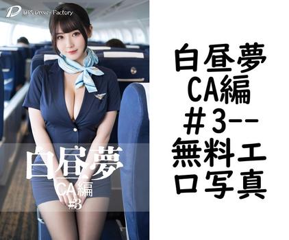 白昼夢 CA編 ＃3【エロ写真集の無料動画】